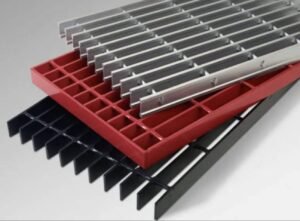 Painted steel grille Painted steel grille