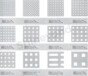 Round Hole Perforated Metal Sheet Style