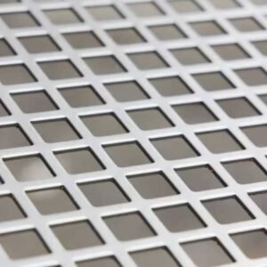 Square Hole Perforated Metal Sheet
