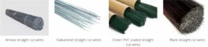 Straight cut wire types