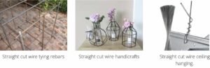 straight cut wire use